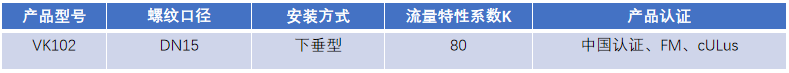 FM認證viking 威景下垂噴頭VK102